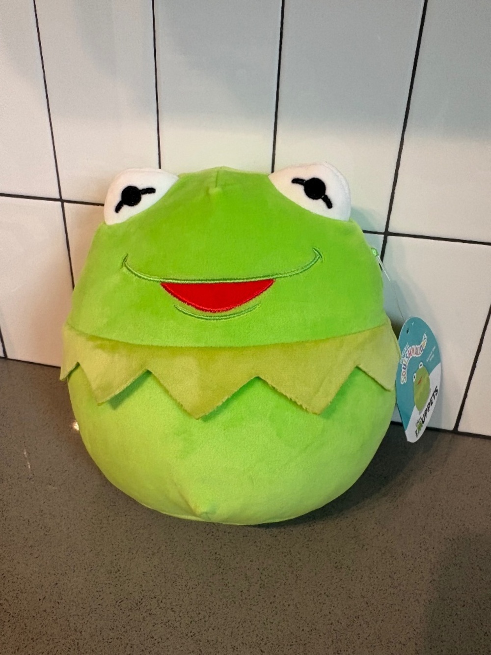 NWT Kermit the Frog Muppet Squishmallow / Disney